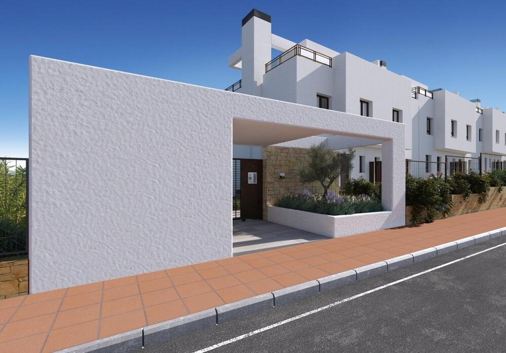 New build, 3 bedroom, 2 bathroom town house in Mijas