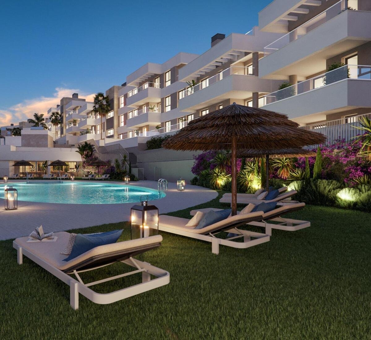 New build, 3 bedroom, 2 bathroom Apartment in Estepona