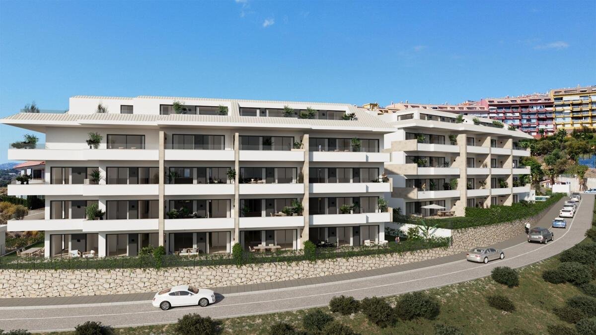 New build, 3 bedroom, 2 bathroom apartment in Fuengirola