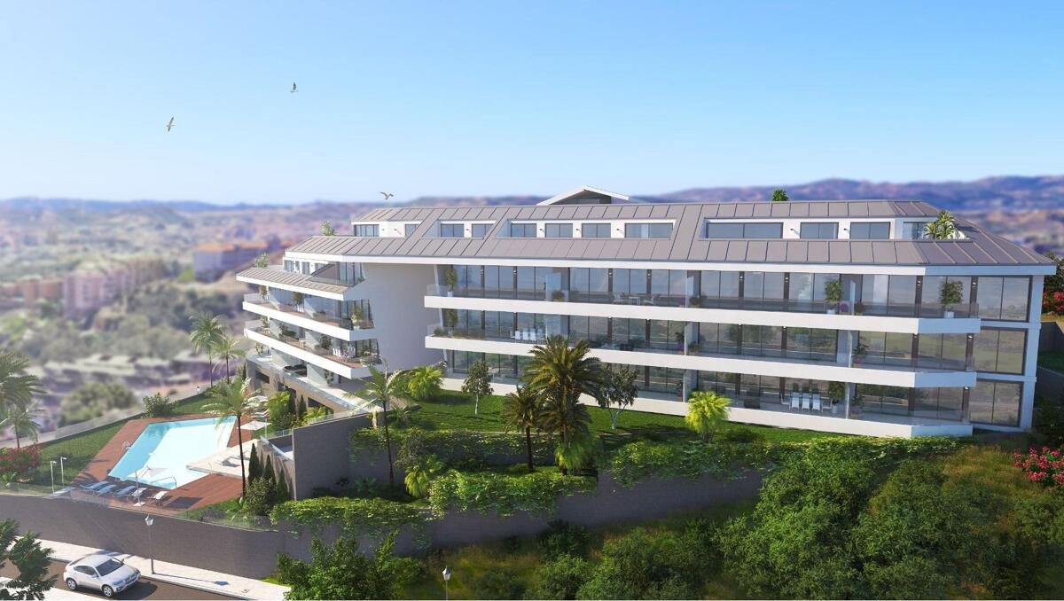 New build, 3 bedroom, 2 bathroom penthouse in Fuengirola