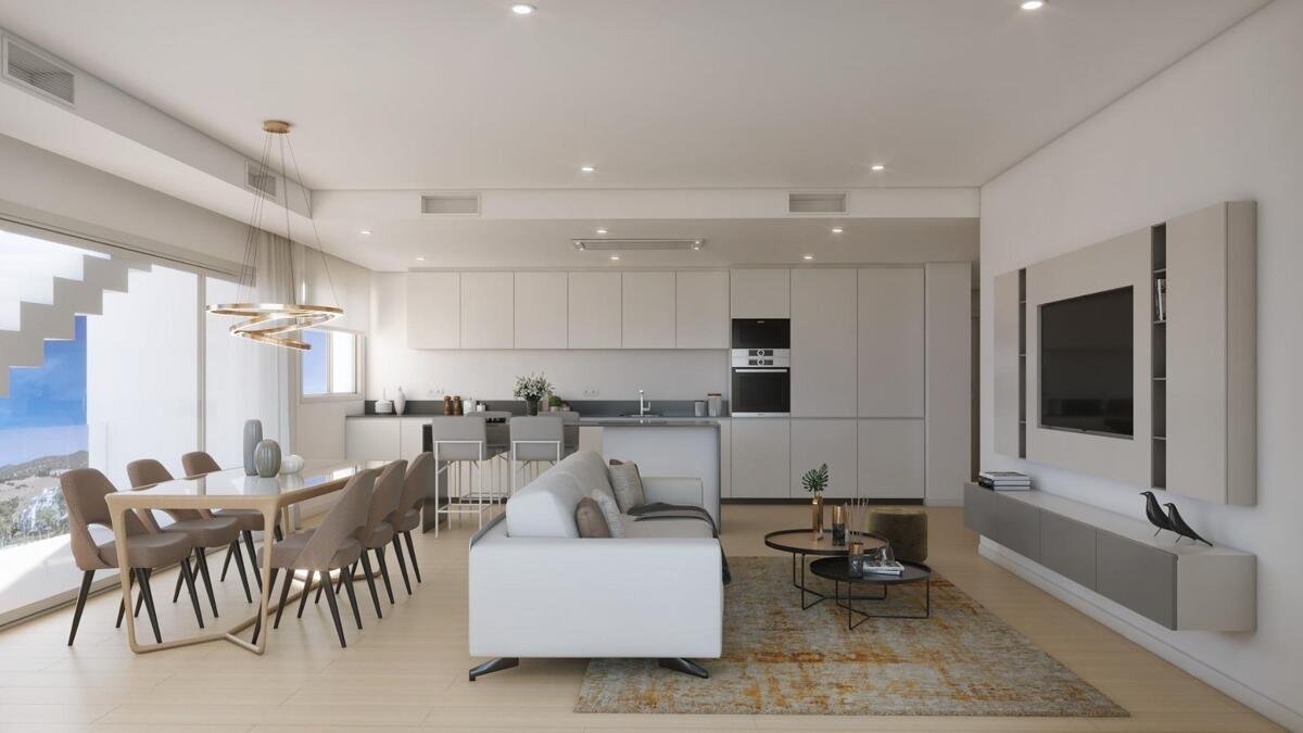New build, 2 bedroom, 2 bathroom penthouse in Casares