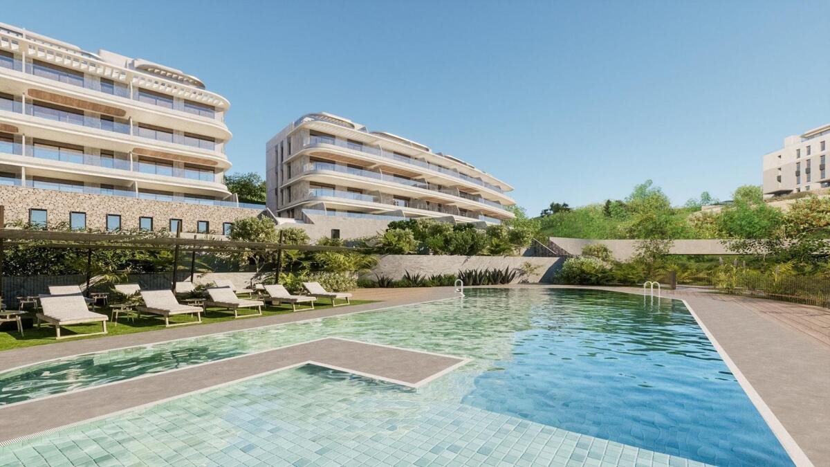 New build, 3 bedroom, 2 bathroom penthouse in Mijas
