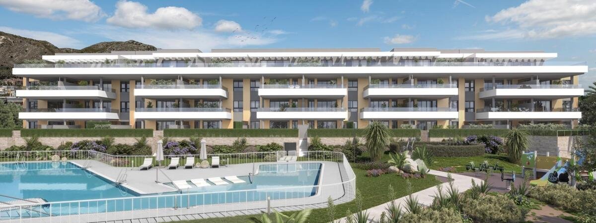 New build, 4 bedroom, 2 bathroom apartment in Torremolinos