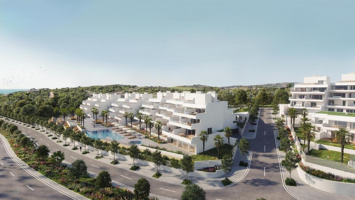 New build, 2 bedroom, 2 bathroom penthouse in Estepona
