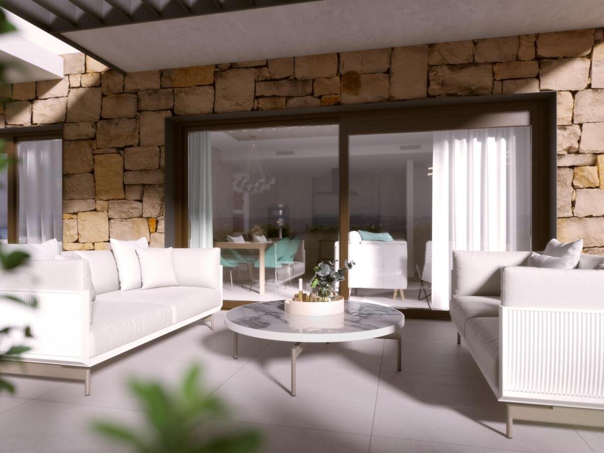New build, 2 bedroom, 2 bathroom apartment in Istán