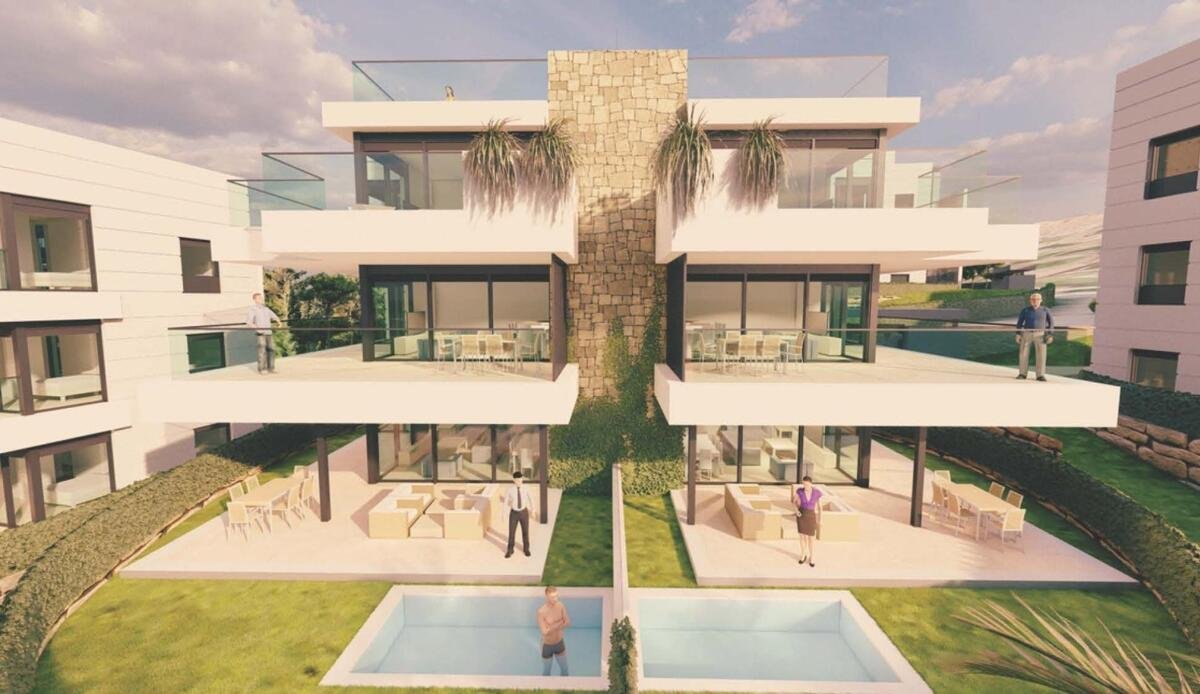 New build, 3 bedroom, 3 bathroom apartment in Estepona