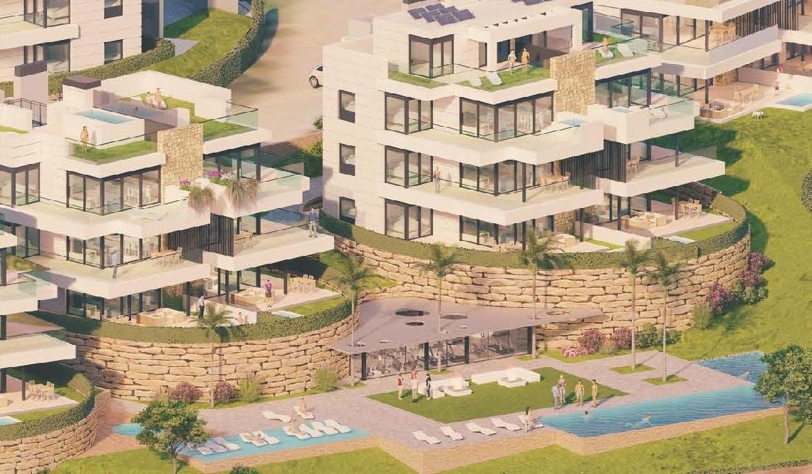 New build, 3 bedroom, 3 bathroom apartment in Estepona