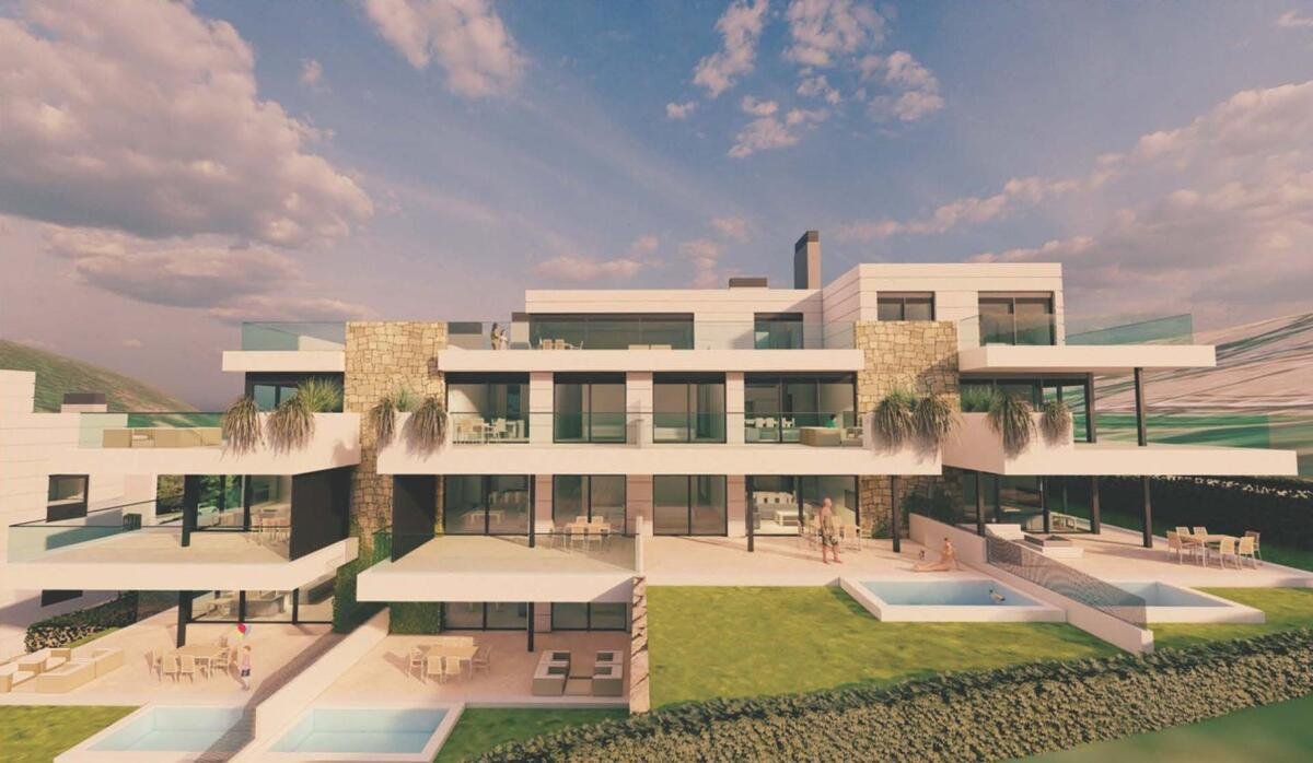 New build, 3 bedroom, 3 bathroom apartment in Estepona