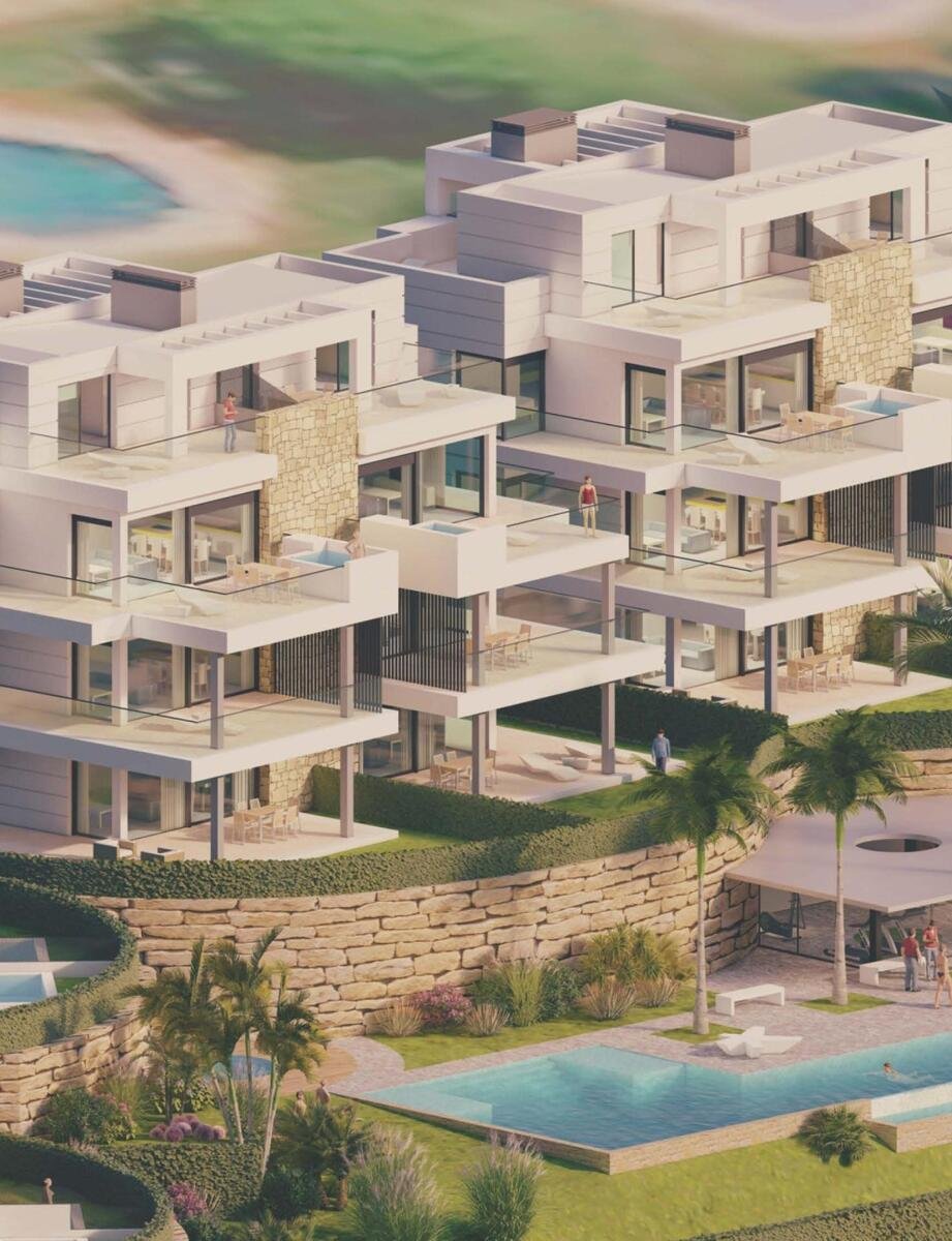New build, 3 bedroom, 3 bathroom apartment in Estepona