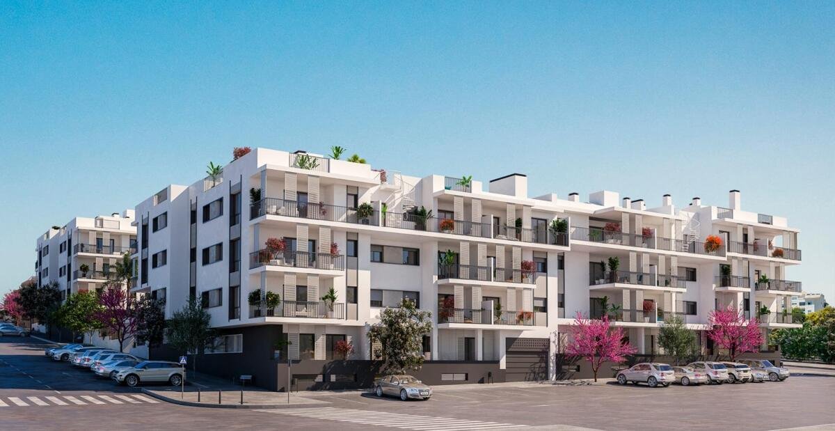New build, 2 bedroom, 2 bathroom penthouse in Estepona