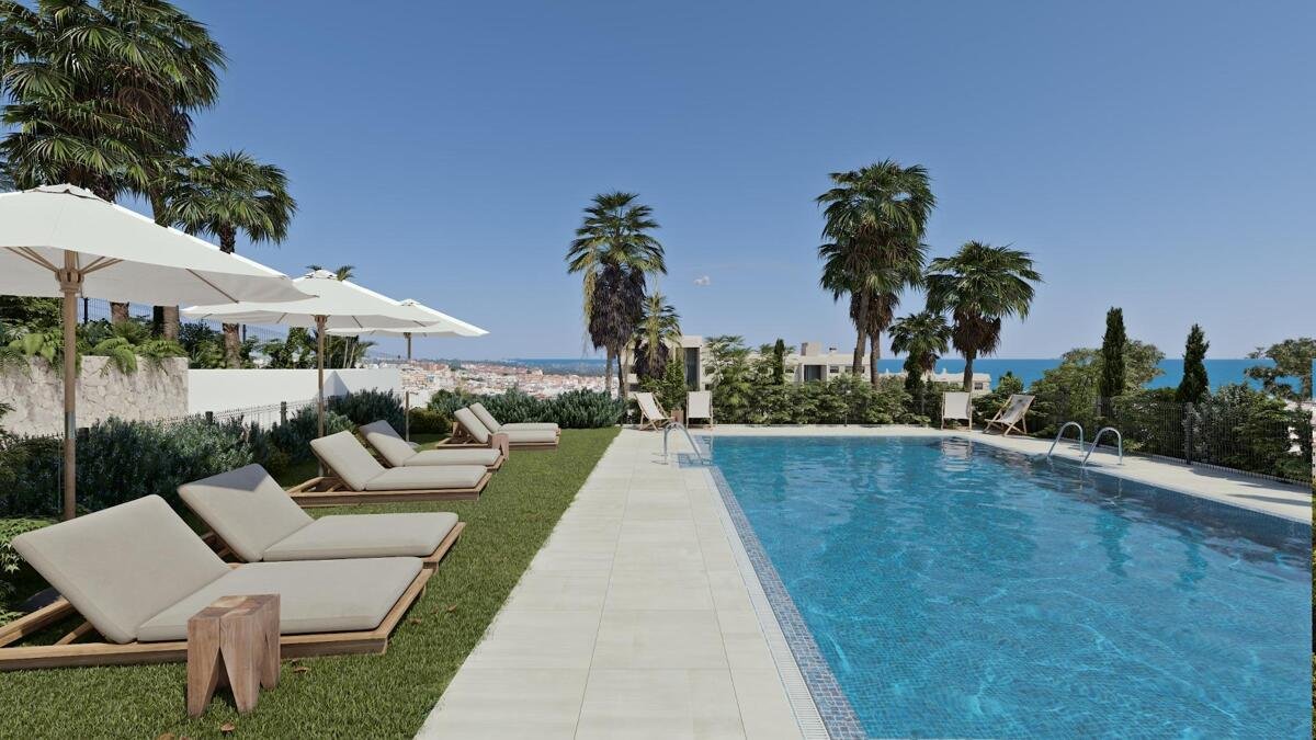 New build, 2 bedroom, 2 bathroom penthouse in Estepona