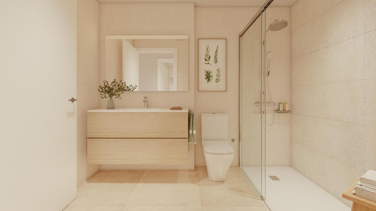 New build, 2 bedroom, 2 bathroom penthouse in Estepona