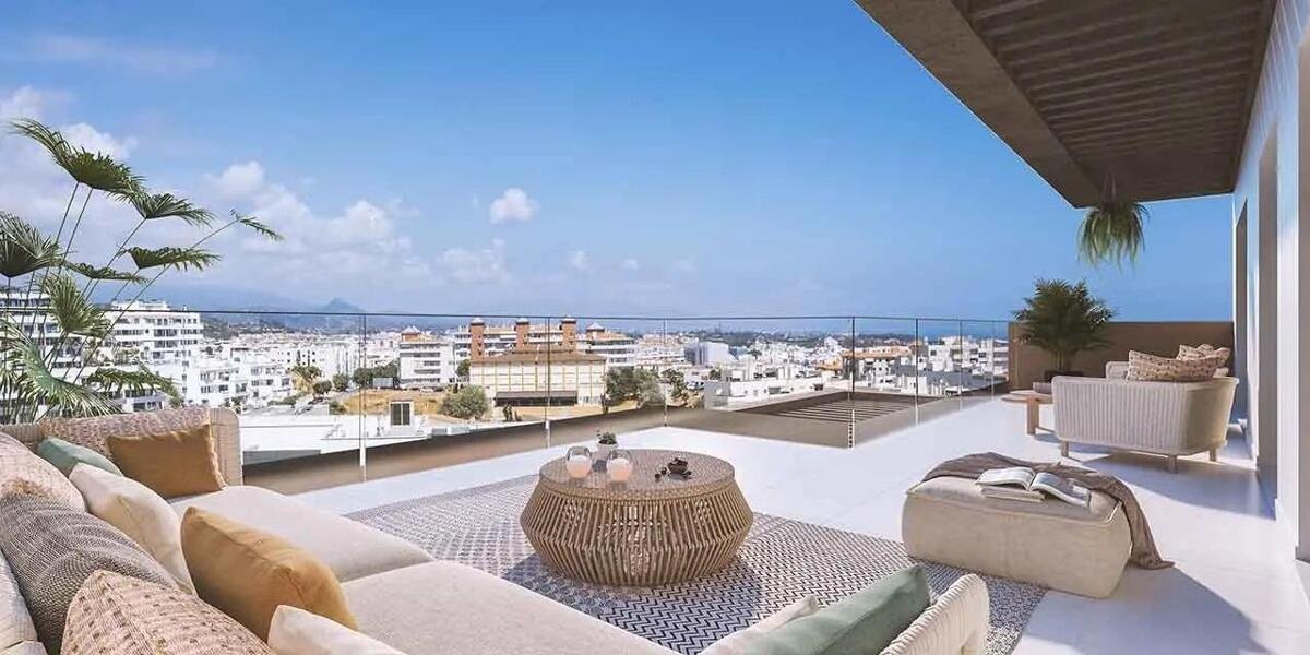 New build, 2 bedroom, 2 bathroom apartment in Estepona