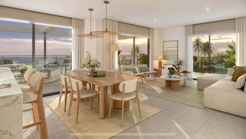 New build, 2 bedroom, 2 bathroom apartment in Almerimar