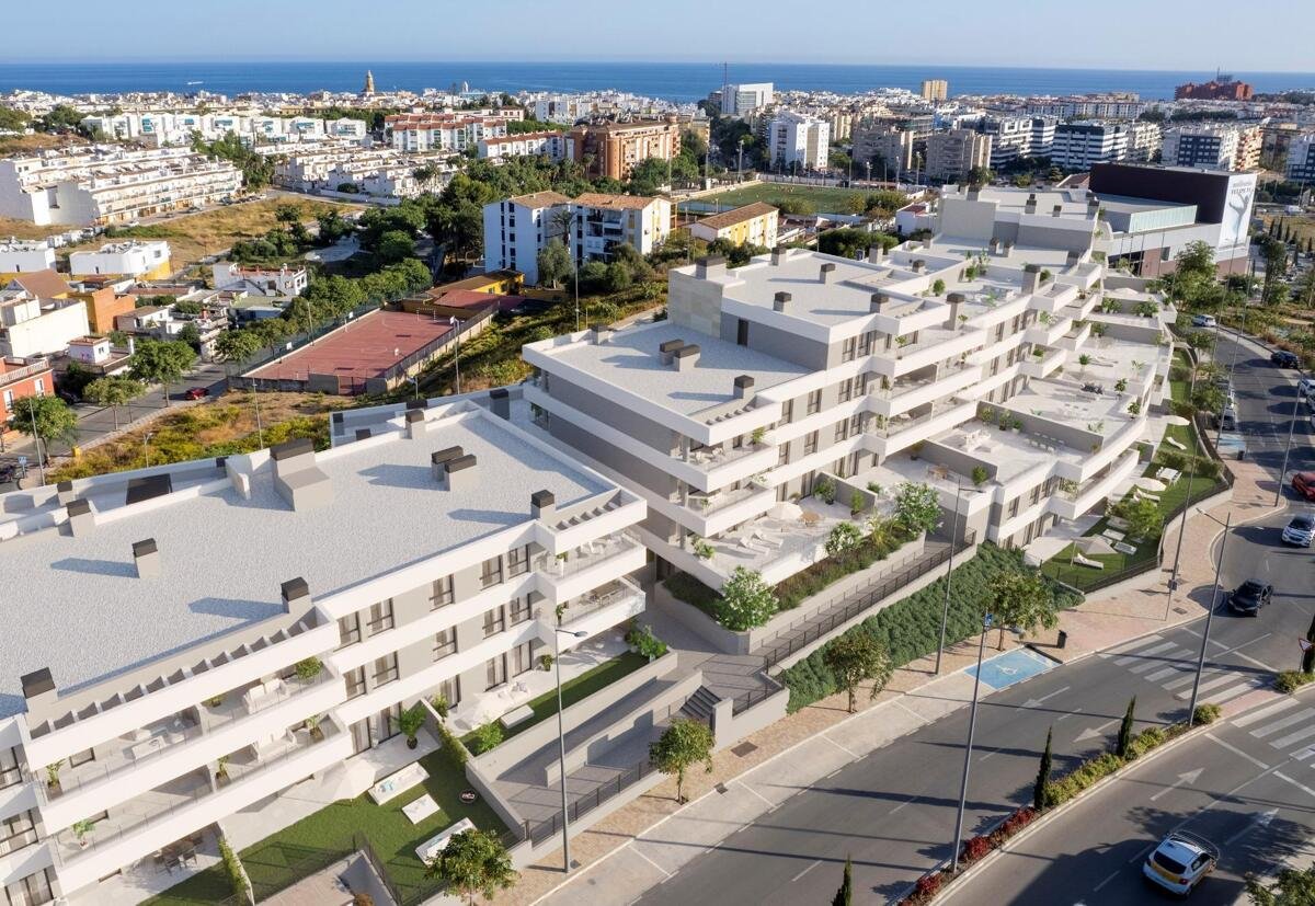 New build, 2 bedroom, 2 bathroom Penthouse in Estepona
