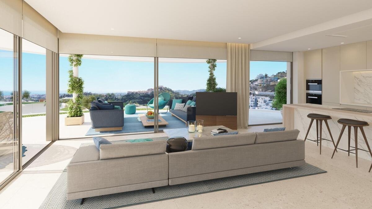New build, 2 bedroom, 2 bathroom apartment in Benahavís