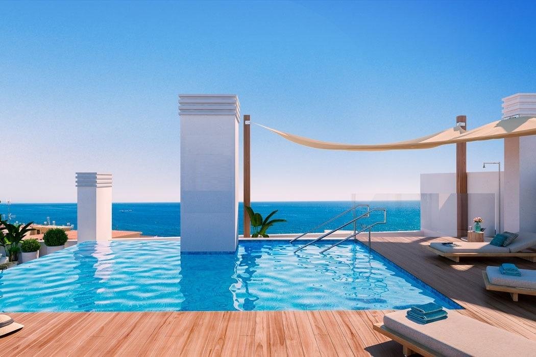 New build, 2 bedroom, 2 bathroom apartment in Estepona