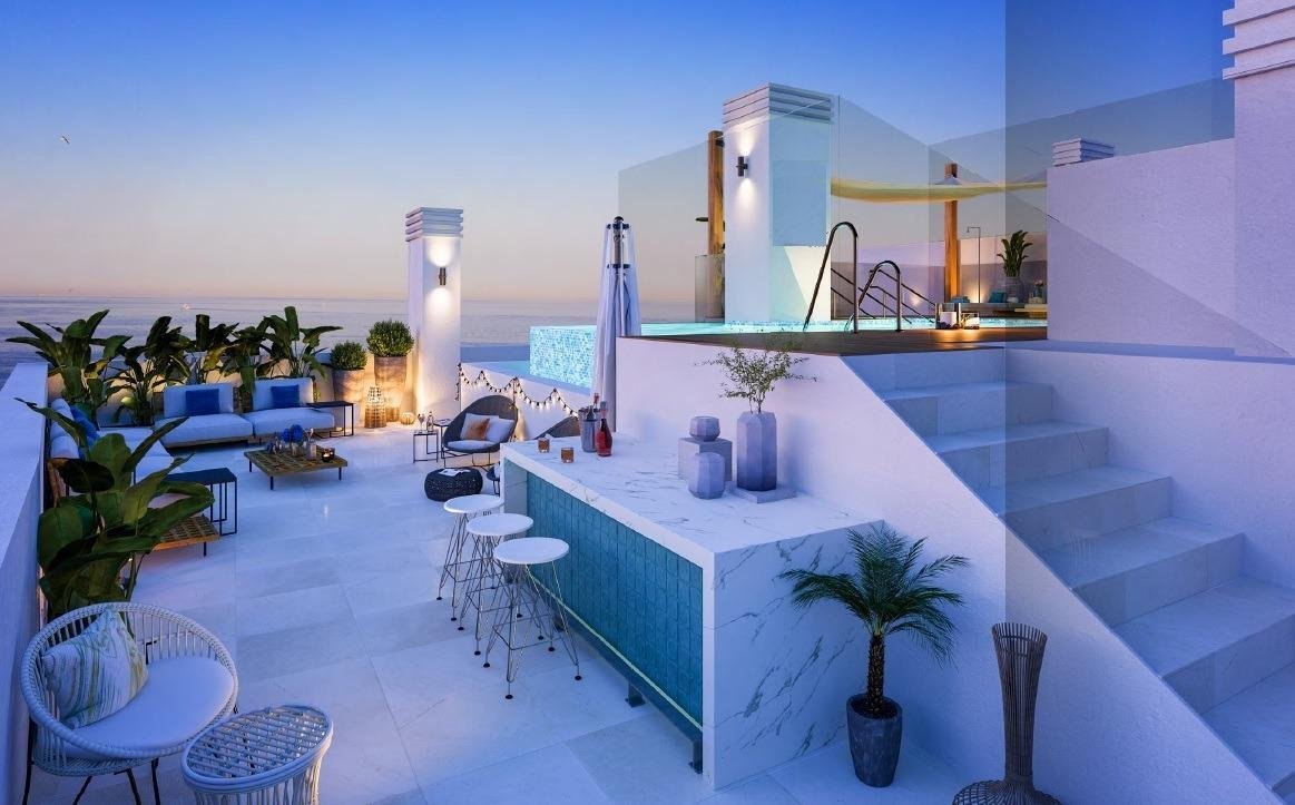 New build, 2 bedroom, 2 bathroom apartment in Estepona