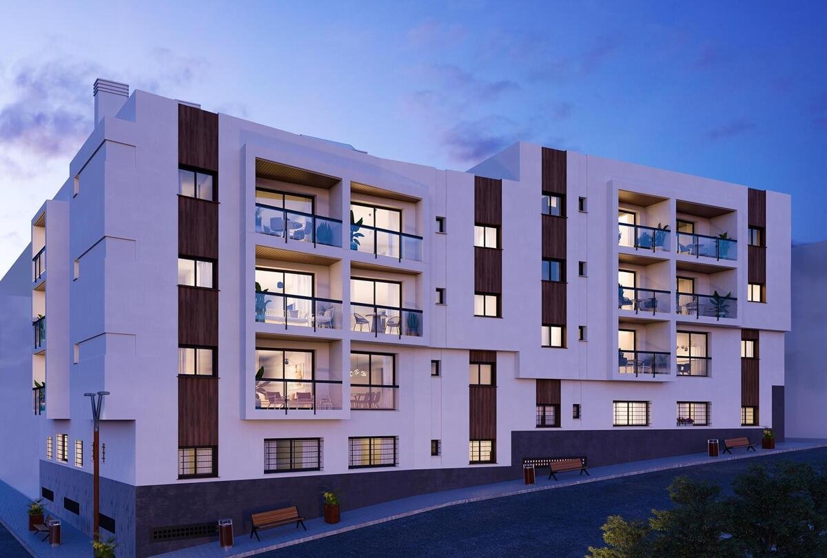 New build, 2 bedroom, 2 bathroom apartment in Estepona
