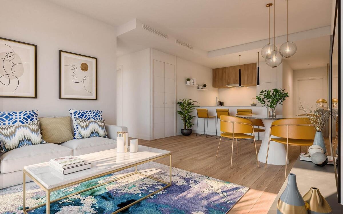 New build, 2 bedroom, 2 bathroom apartment in Estepona