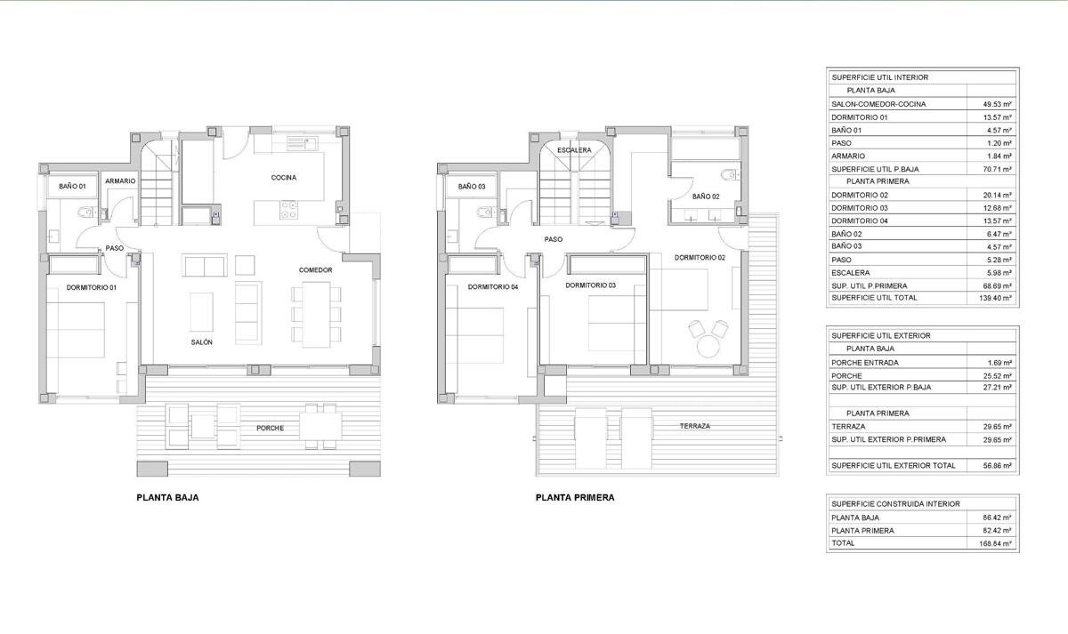 New build, 4 bedroom, 3 bathroom villa in Manilva