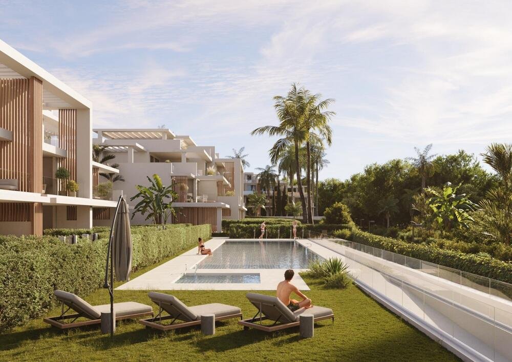 New build, 2 bedroom, 2 bathroom apartment in Estepona