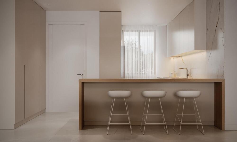 New build, 2 bedroom, 2 bathroom apartment in Estepona