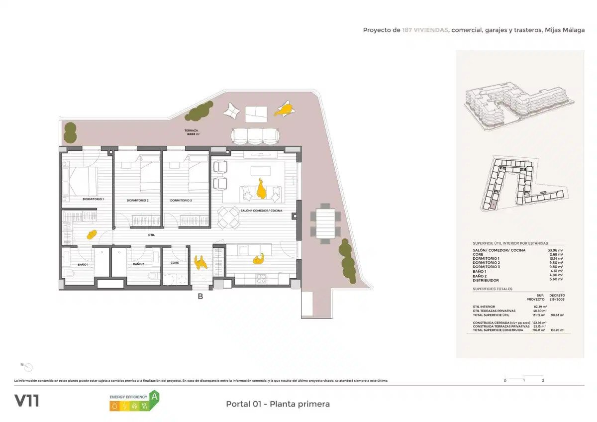 3-Bedroom, 2-Bathroom Apartment in Las Lagunas de Mijas with Resort-Style Amenities