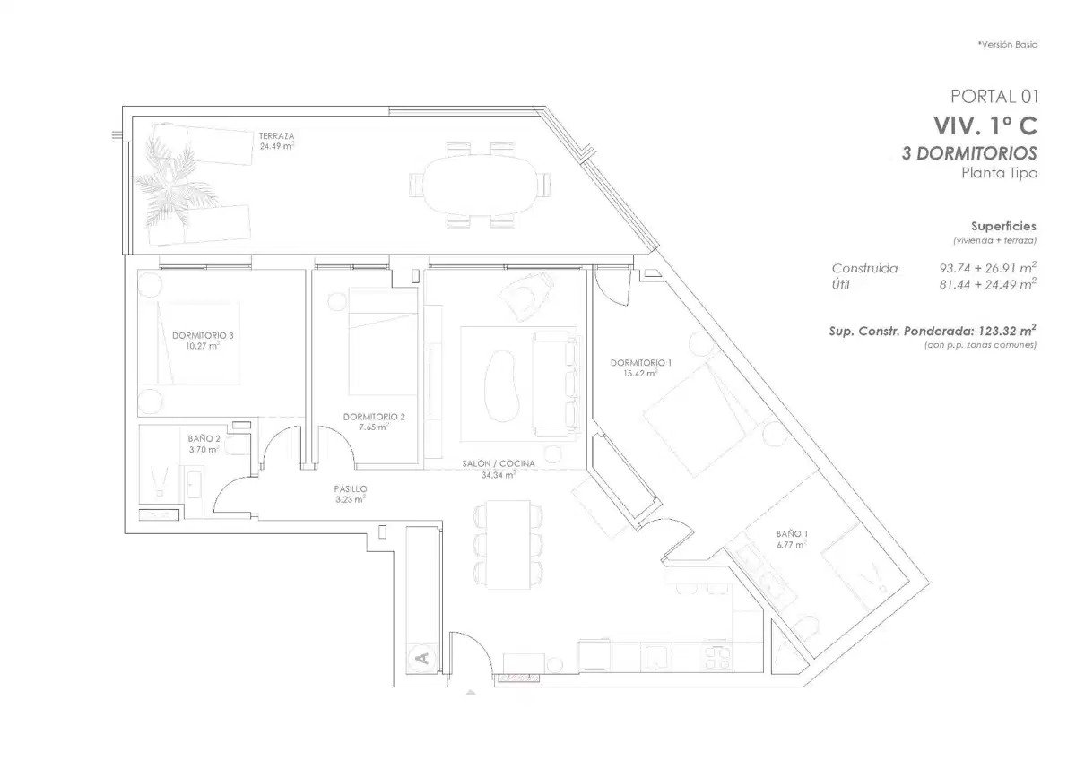 3-Bedroom, 2-Bathroom Apartment with Resort-Style Amenities in Los Pacos, Fuengirola
