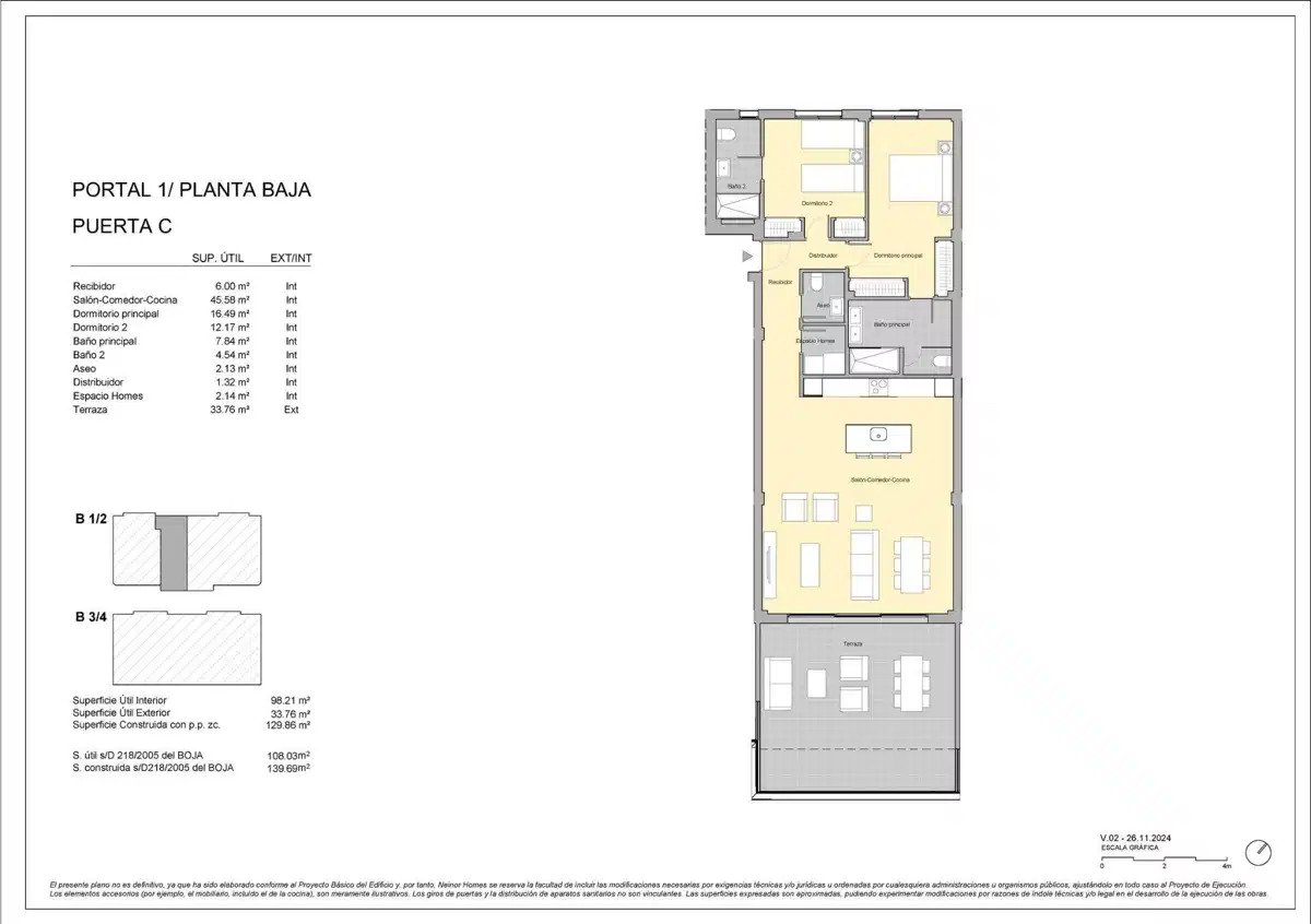 2-Bedroom, 2-Bathroom Luxury Ground Floor Apartment in Estepona’s Sought-After Coastal Area