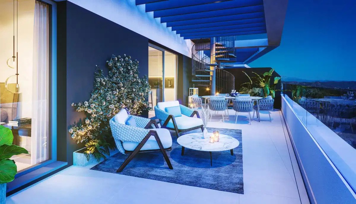 2-Bedroom, 2-Bathroom Ground Floor Apartment with Panoramic Sea Views in Rincón de la Victoria