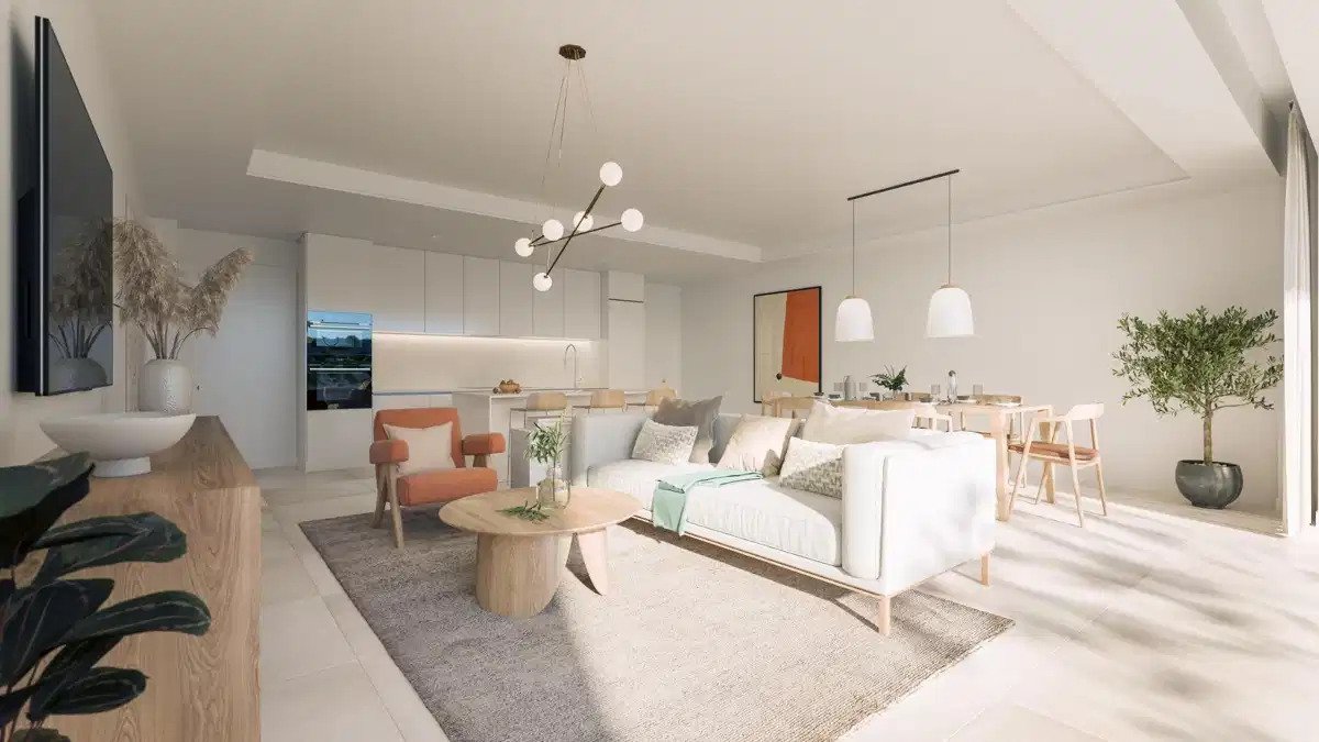 3-Bedroom, 2-Bathroom Townhouse with Sea and Golf Views in El Chaparral