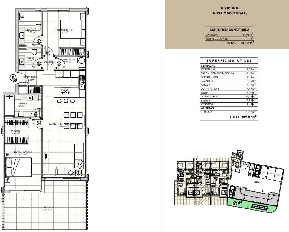 2-Bedroom, 2-Bathroom Ground Floor Apartment with Panoramic Sea Views in Torreblanca del Sol