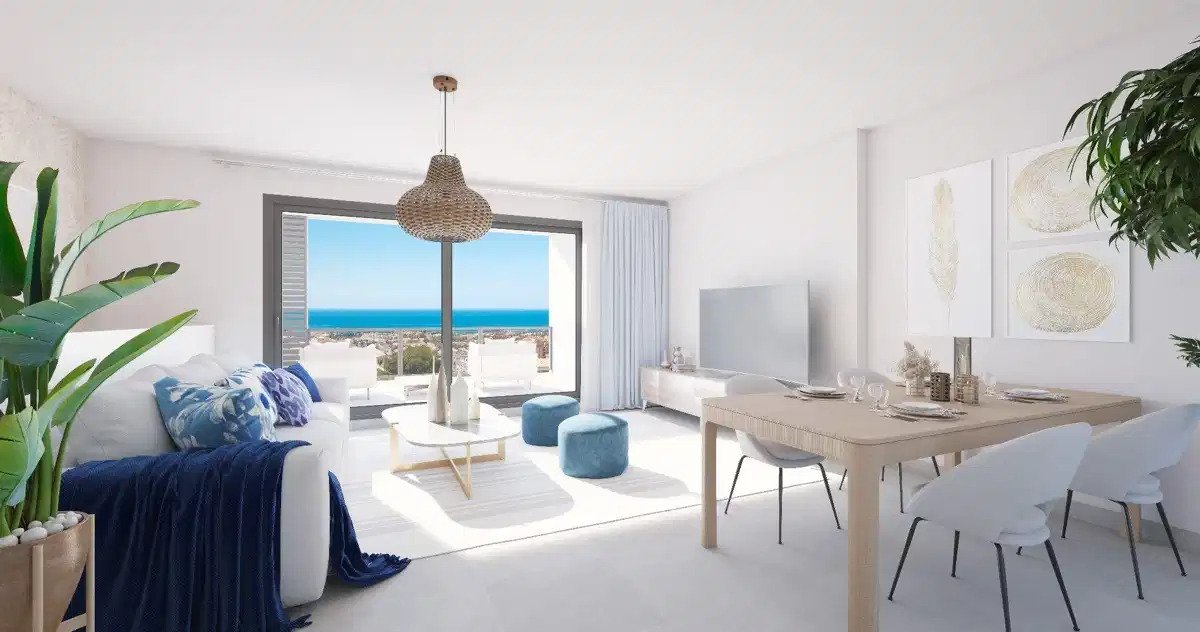 3-Bedroom, 2-Bathroom Semi-Detached Villa with Sea Views in Mijas