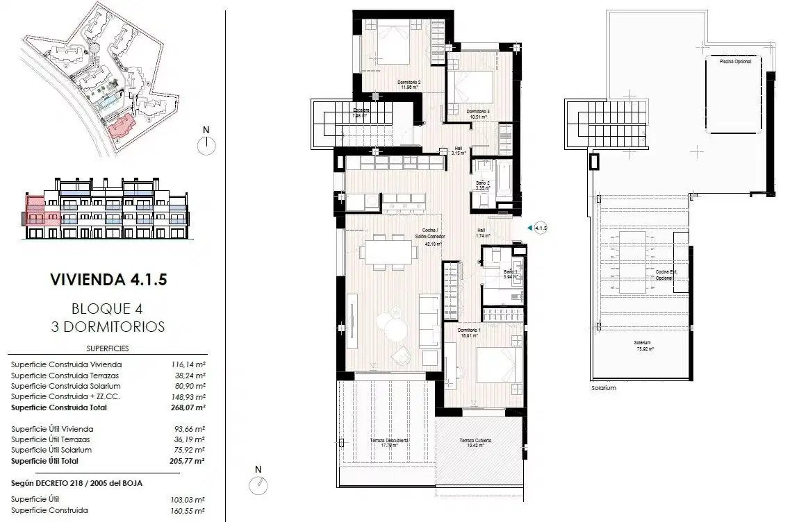 3-Bedroom, 2-Bathroom Penthouse with Sea Views and Premium Amenities in Doña Julia Golf, Casares Costa