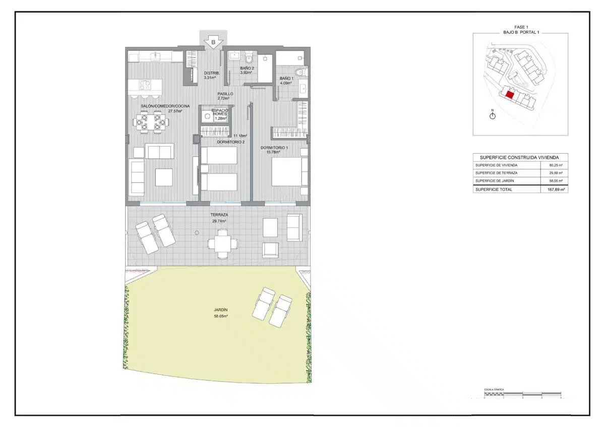 2-Bedroom, 2-Bathroom Ground Floor Apartment with South-West Orientation in Mijas