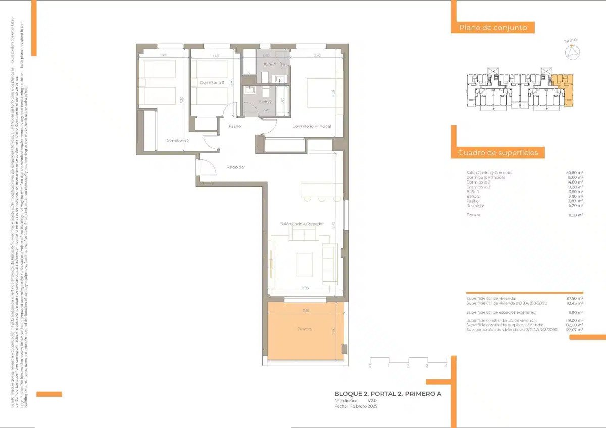 3-Bedroom, 2-Bathroom Apartment in Gated El Chaparral Complex with Sea Views and Private Garden Options