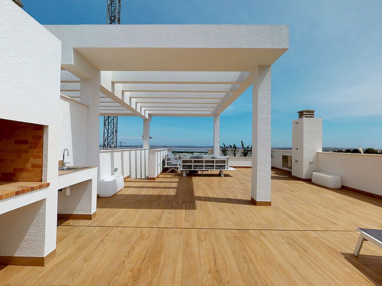 Einzigartige Neubau-Wohnanlage - Blick auf Lagune und Mittelmeer