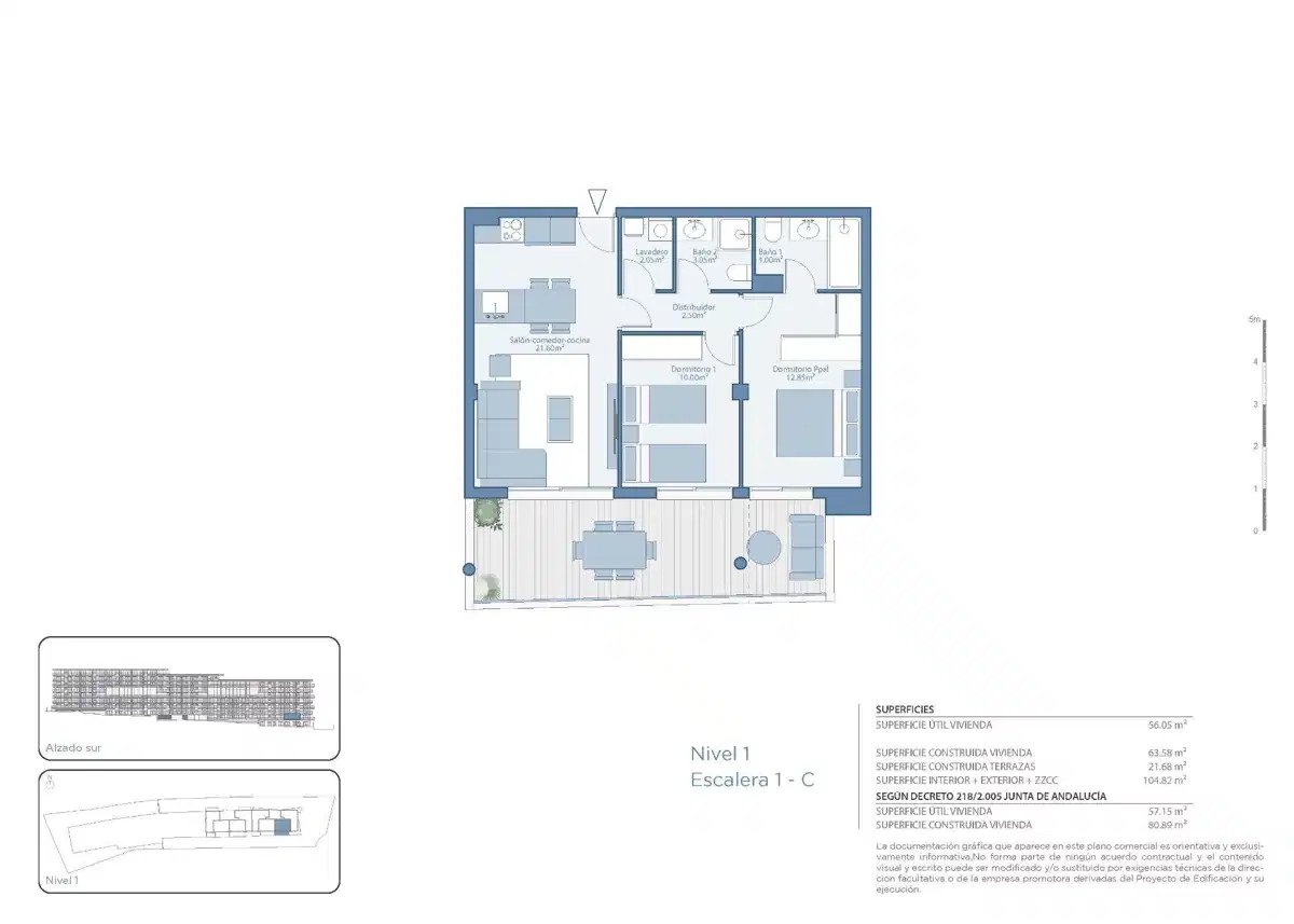 2-Bedroom, 2-Bathroom Luxury New Build Apartment with Panoramic Sea Views in Fuengirola