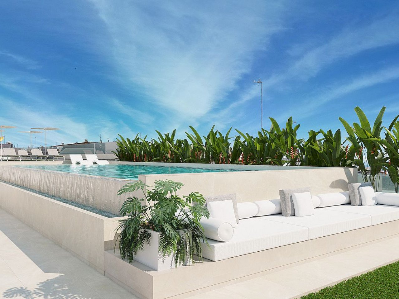 Located on the prestigious Avenida de Cervantes, in one of the most sought after areas of Guardamar del Segura, will be the Edificio Olas. This out...