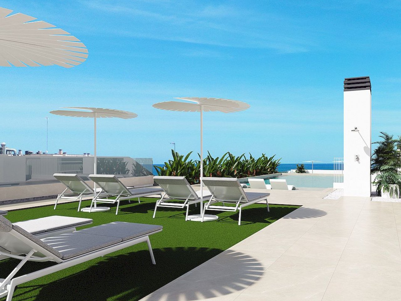 Located on the prestigious Avenida de Cervantes, in one of the most sought after areas of Guardamar del Segura, will be the Edificio Olas. This out...
