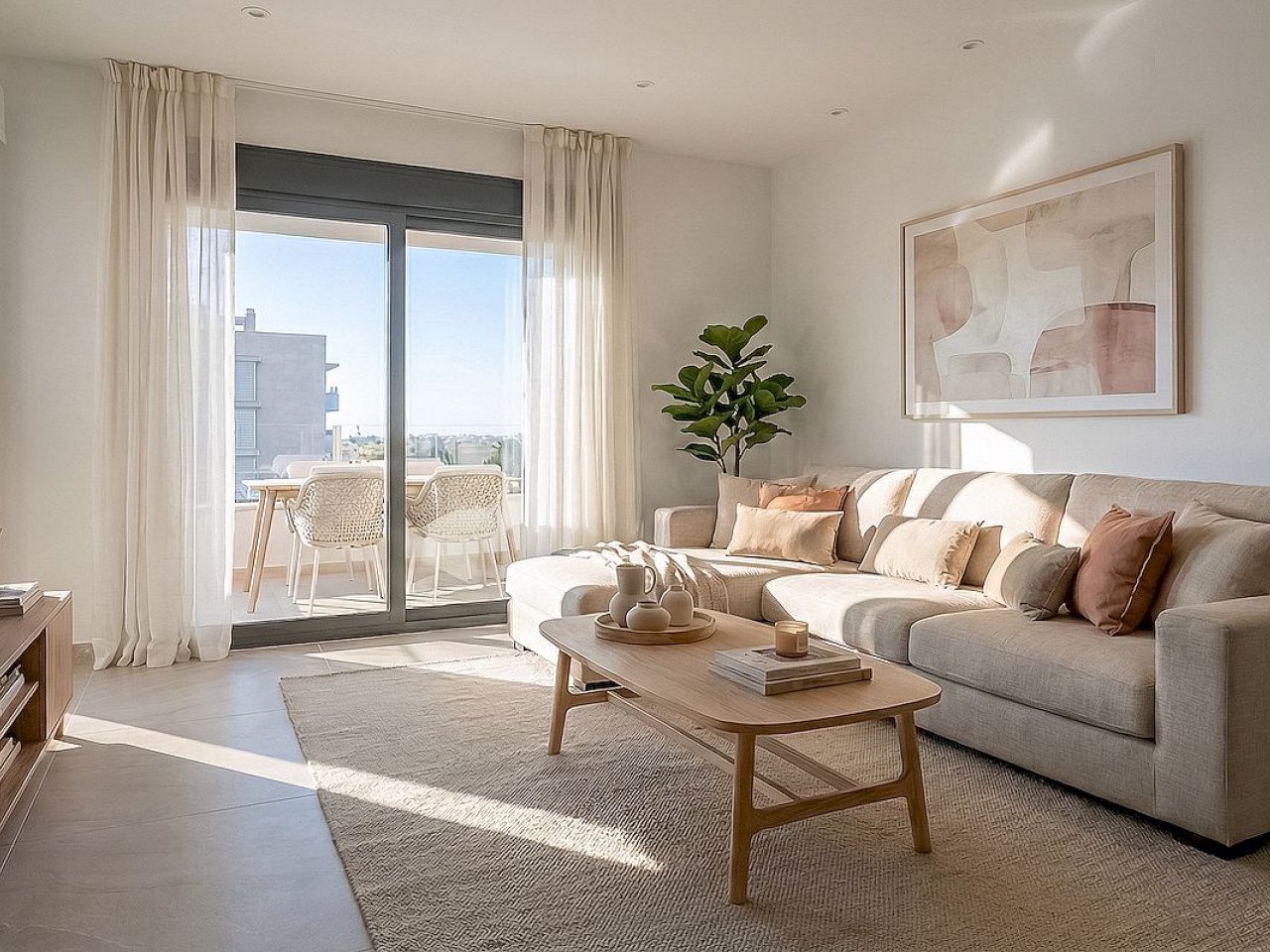 Neubau-Penthouse im Zentrum von Benijofar