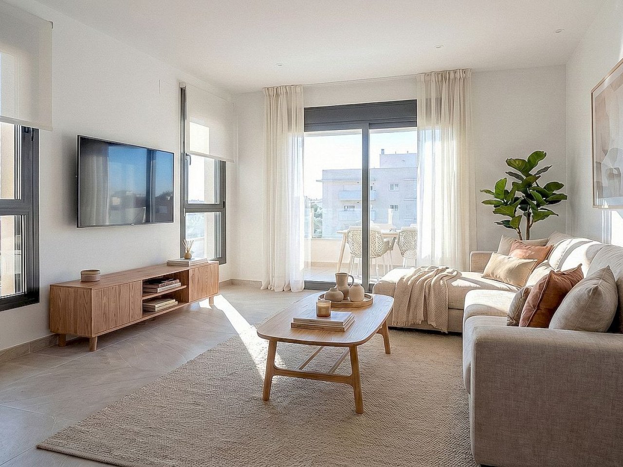 Neubau-Penthouse im Zentrum von Benijofar