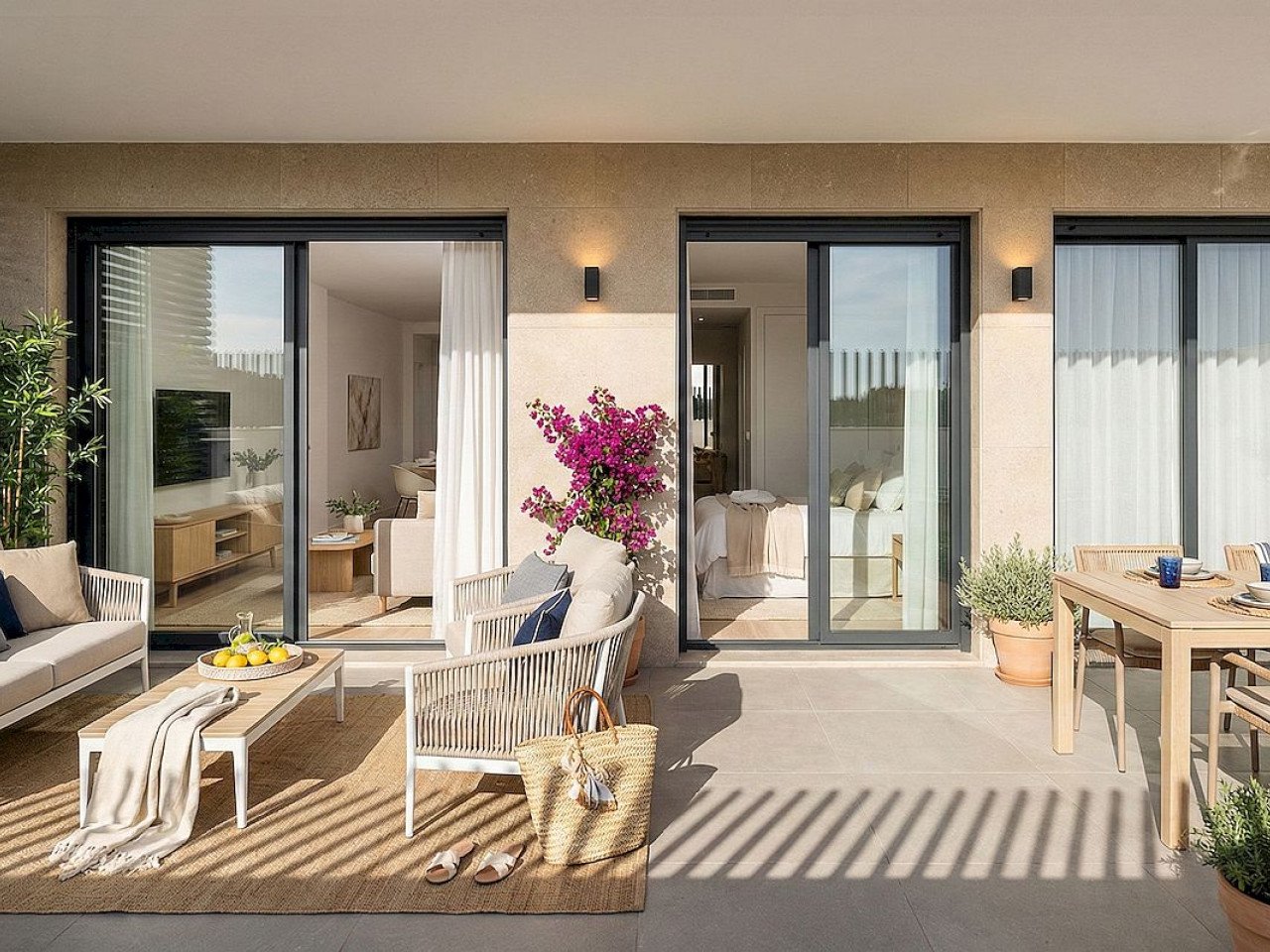 Neubau-Penthouse im Zentrum von Benijofar