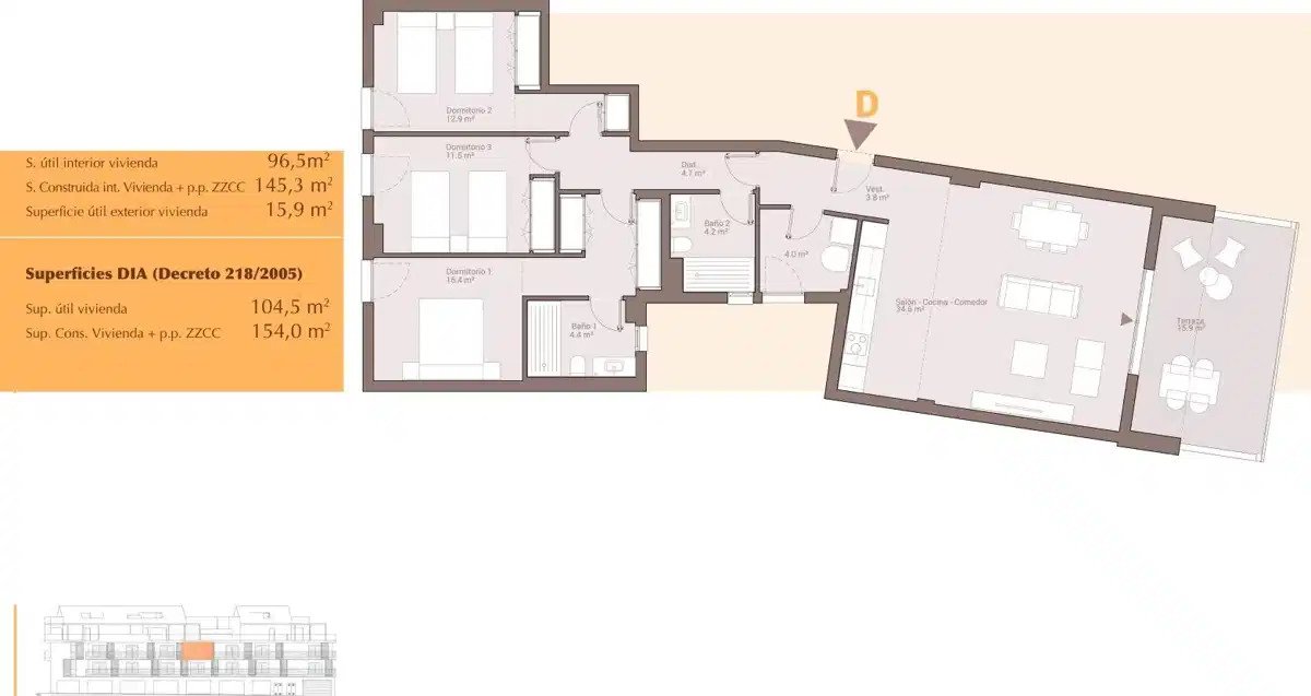 3-Bedroom, 2-Bathroom Apartment with Rooftop Pool, Gym, and Sea Views in San Pedro de Alcántara