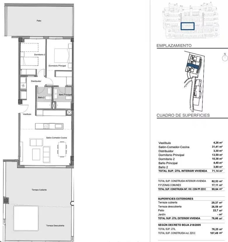 2-Bedroom, 2-Bathroom Apartment with Large Terraces and Communal Facilities in Marbella