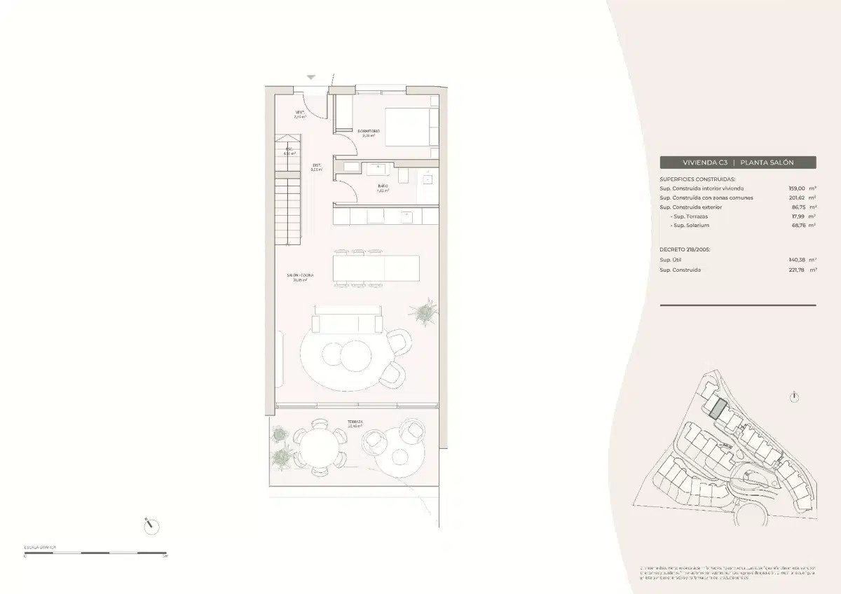 3-Bedroom, 3-Bathroom Luxury Townhouses with Sea Views and Private Pools in Las Lomas del Higuerón
