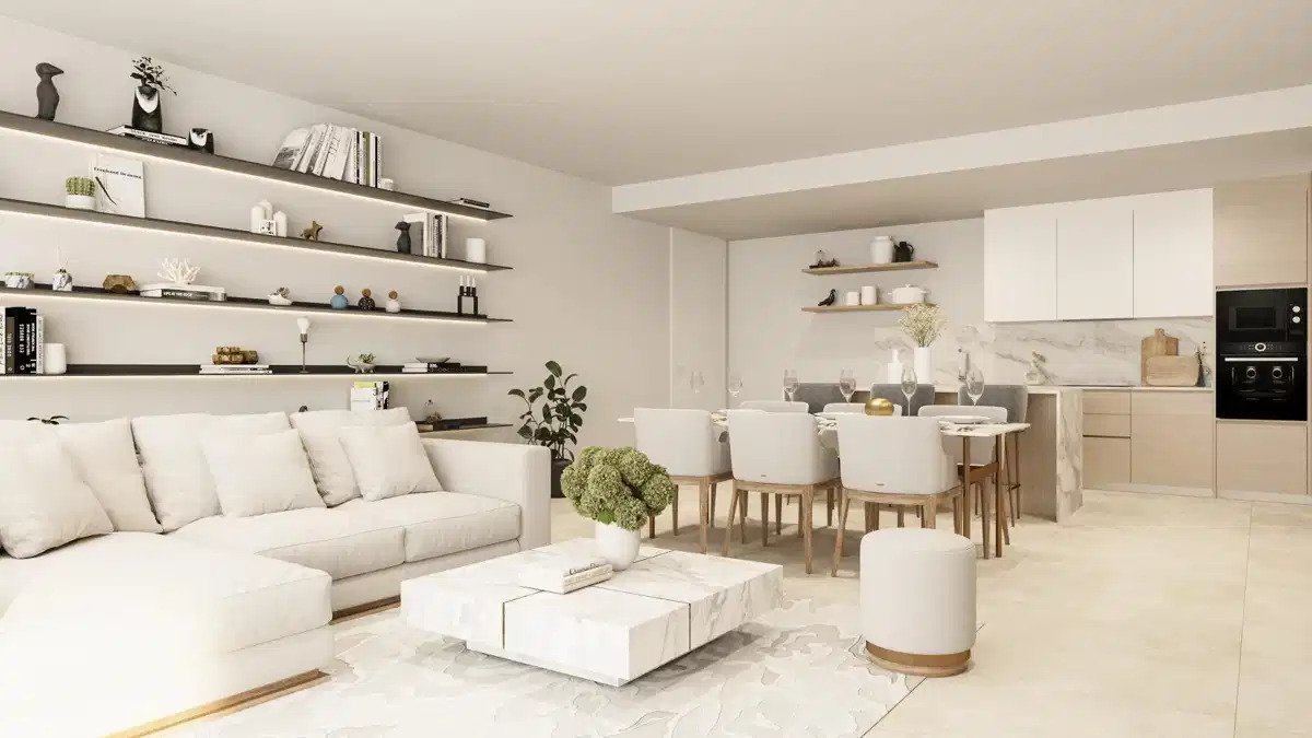 3-Bedroom, 3-Bathroom Ground Floor Apartment with Panoramic Sea Views and Exclusive Amenities