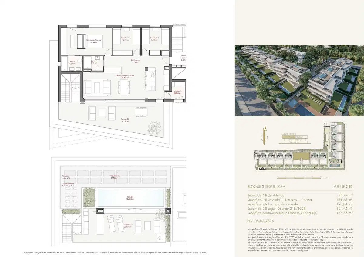 3-Bedroom, 2-Bathroom Boutique Penthouse with Private Rooftop Solarium on the New Golden Mile