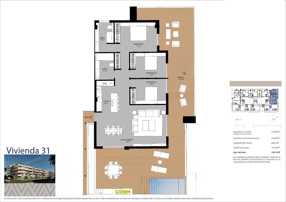 3-Bedroom, 2-Bathroom Penthouse with Expansive Terraces and Sea Views in Costa del Sol